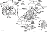 Diagram for 2006 Toyota RAV4 Transaxle Parts