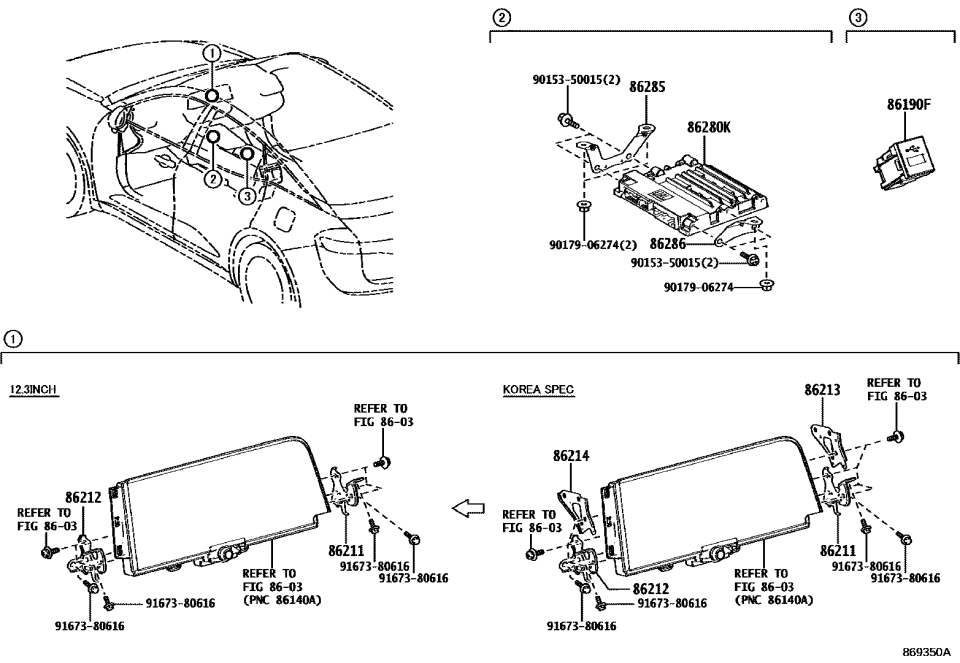 Toyota 86212-30460 BRACKET, RADIO RECEI