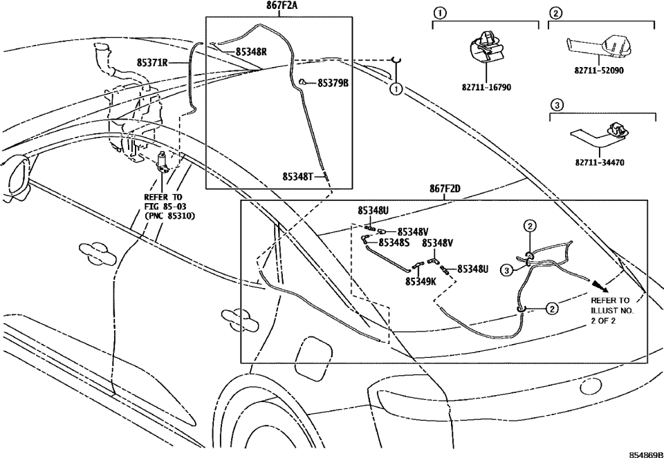 Toyota 85376-16370 JOINT, WASHER, E