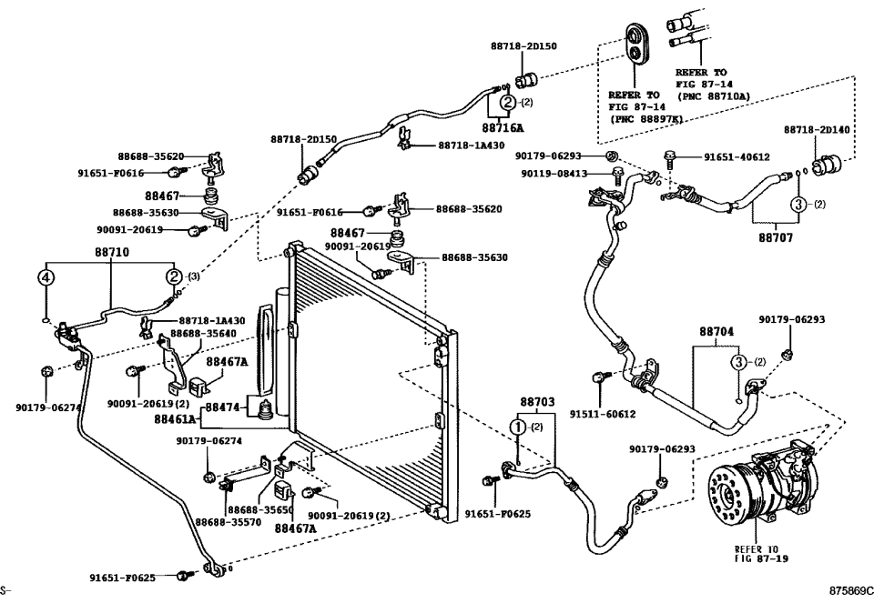 Toyota 91651-F0616 Bolt, w/Washer