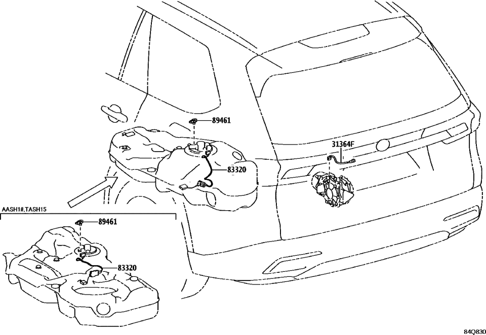 Toyota 31364-48050 WIRE, CLUTCH CONTROL