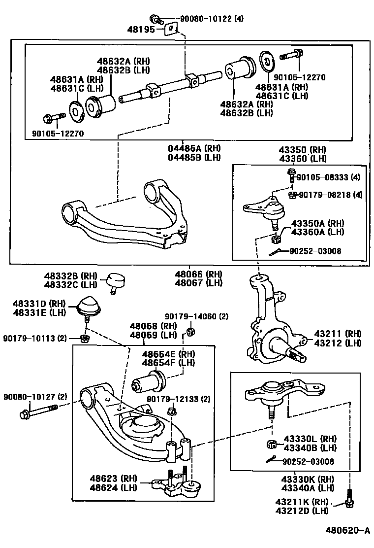 Toyota 90179-14060 Nut, W/WASHER