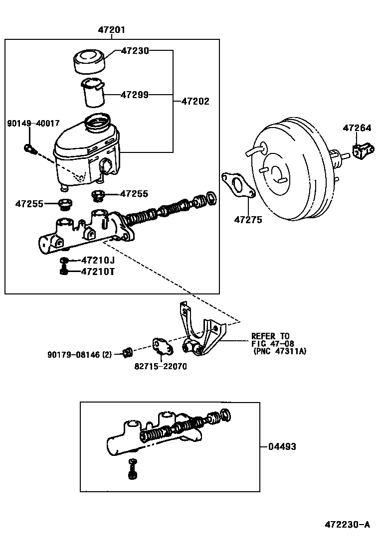 Toyota 82715-22070 Bracket, Wiring HARN