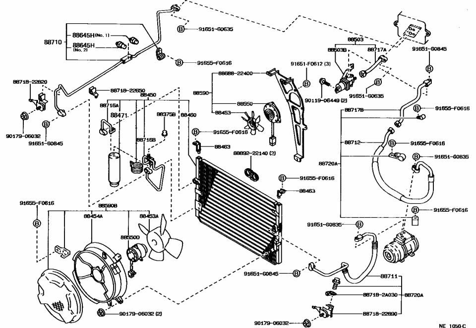 Toyota 88892-22140 Plate, Cooler