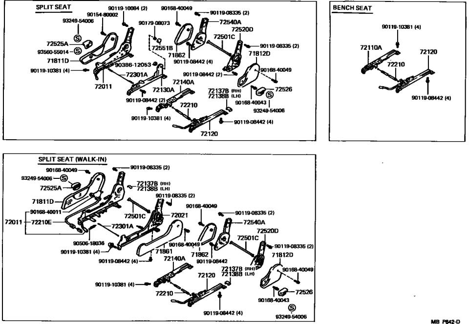 Toyota 90154-80002 Screw, CROSSRECESS B