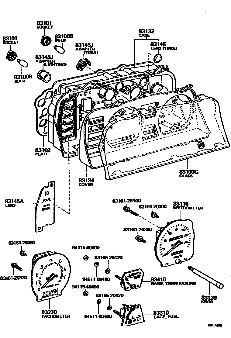 Toyota 83165-20120 Washer