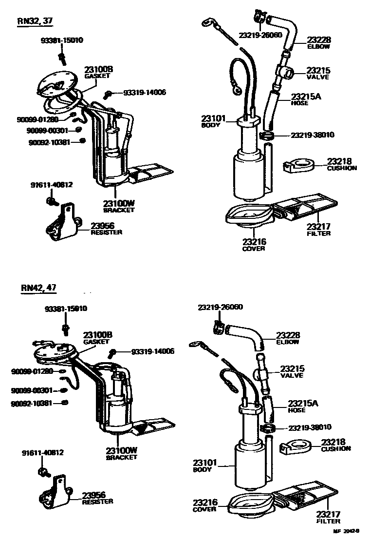 Toyota 90099-01280 Washer