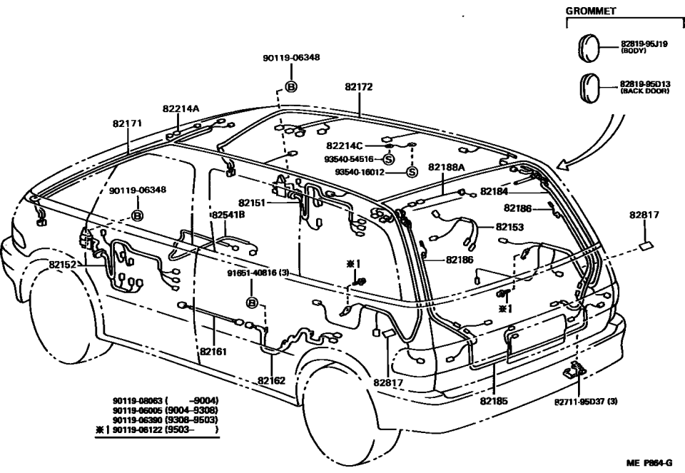 Toyota 90119-06348 Bolt