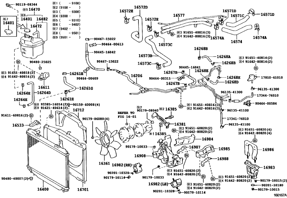 Toyota 90179-10033 Nut