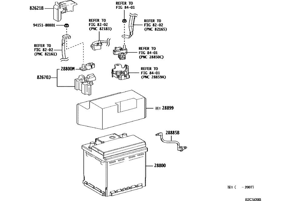 Toyota 28800-21221 BATTERY