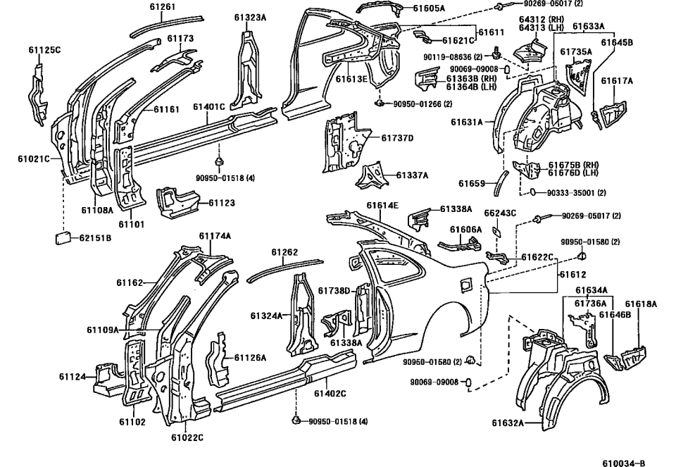 Toyota 90069-09008 Cap