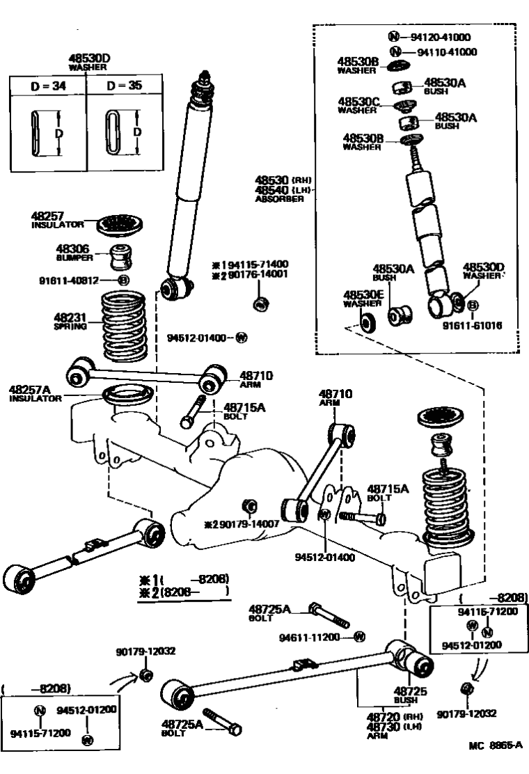 Toyota 90179-12032 Nut