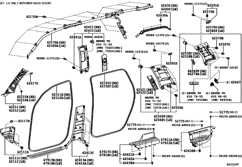 Toyota 90080-11236 Bolt, w/Washer