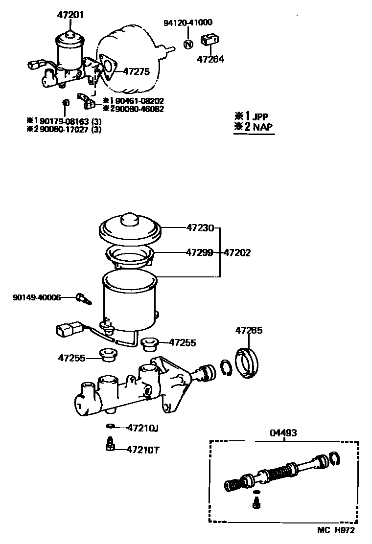 Toyota 90080-17027 Nut