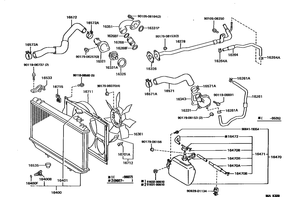 Toyota 90105-08250 Bolt, Washer Based H
