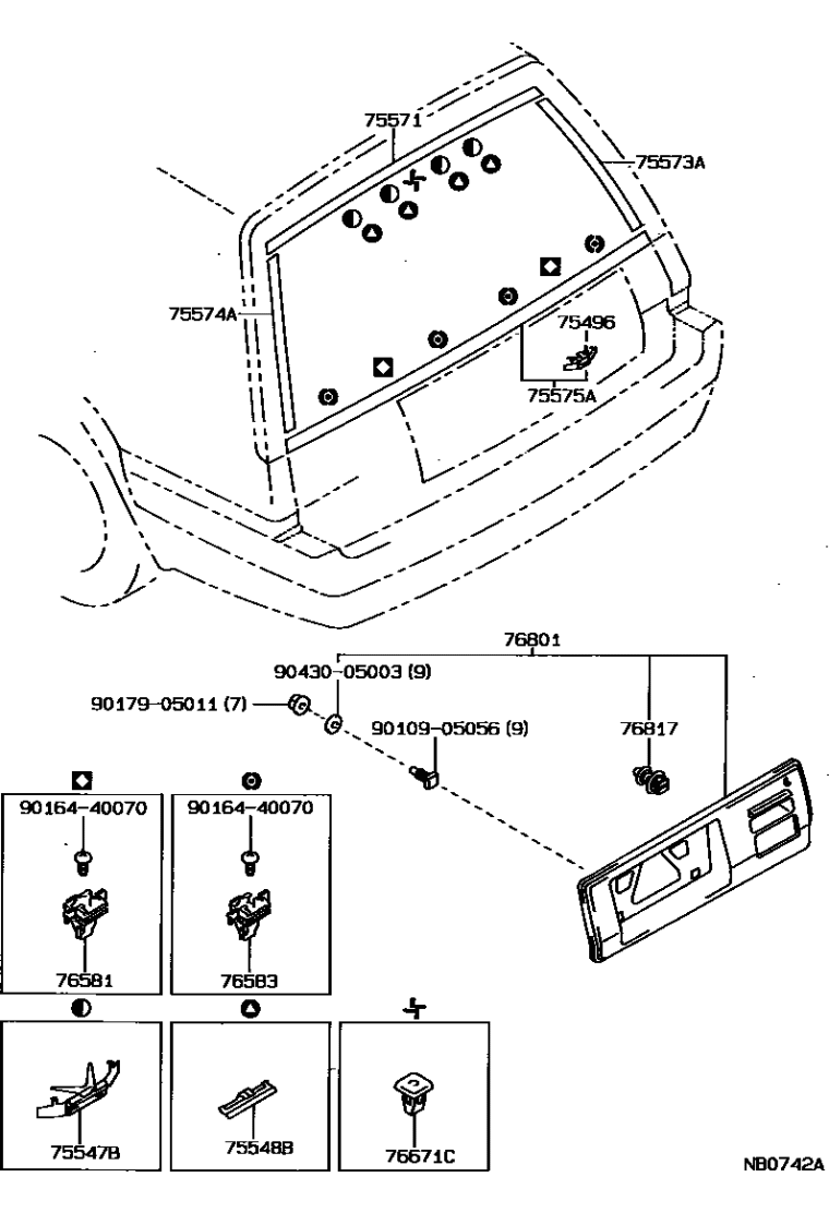 Toyota 90109-05056 Bolt