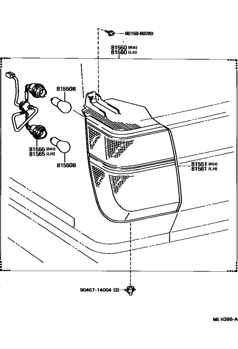 Toyota 90159-60269 Screw, w/Washer