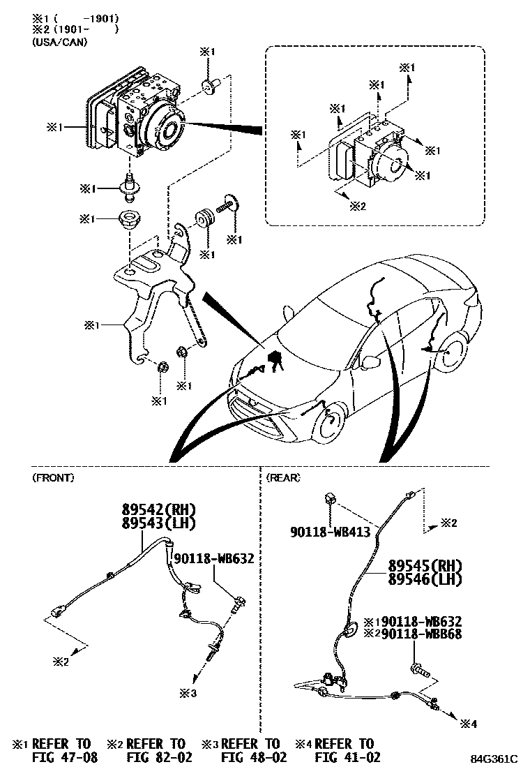 Toyota 90118-WB413 Clip
