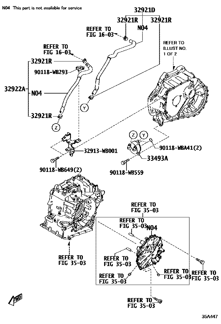 Toyota 33493-WB002 Oil Cooler