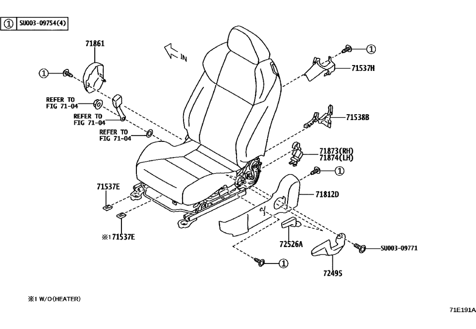 Toyota SU003-09776 PROTECTOR HNS BKT