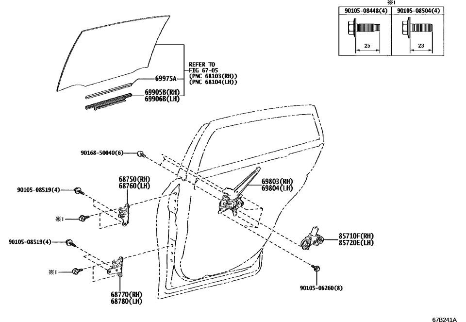 Toyota 85710-16220 MOTOR ASSY, POWER WI