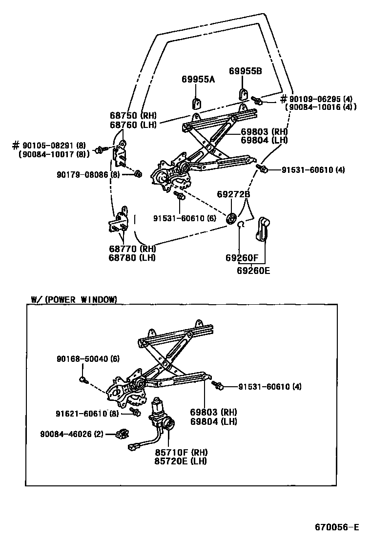 Toyota 90084-10016 Bolt