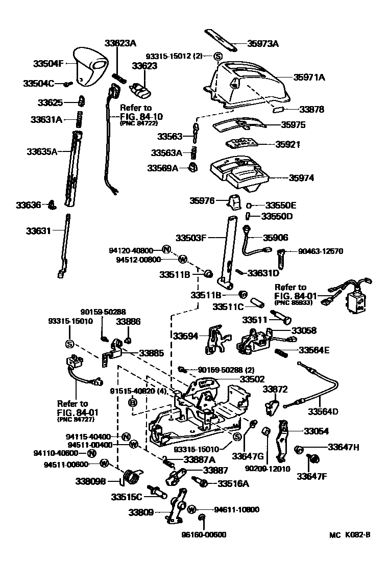Toyota 93315-15012 Screw, w/Washer