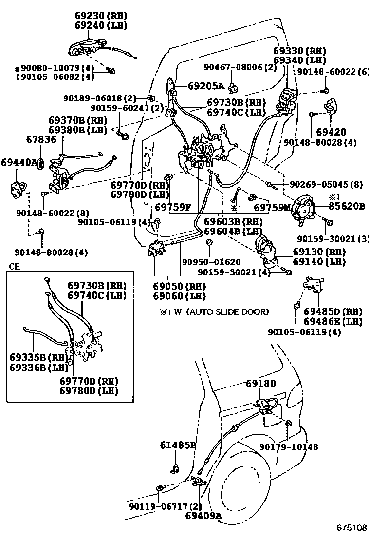 Toyota 90269-05045 Rivet