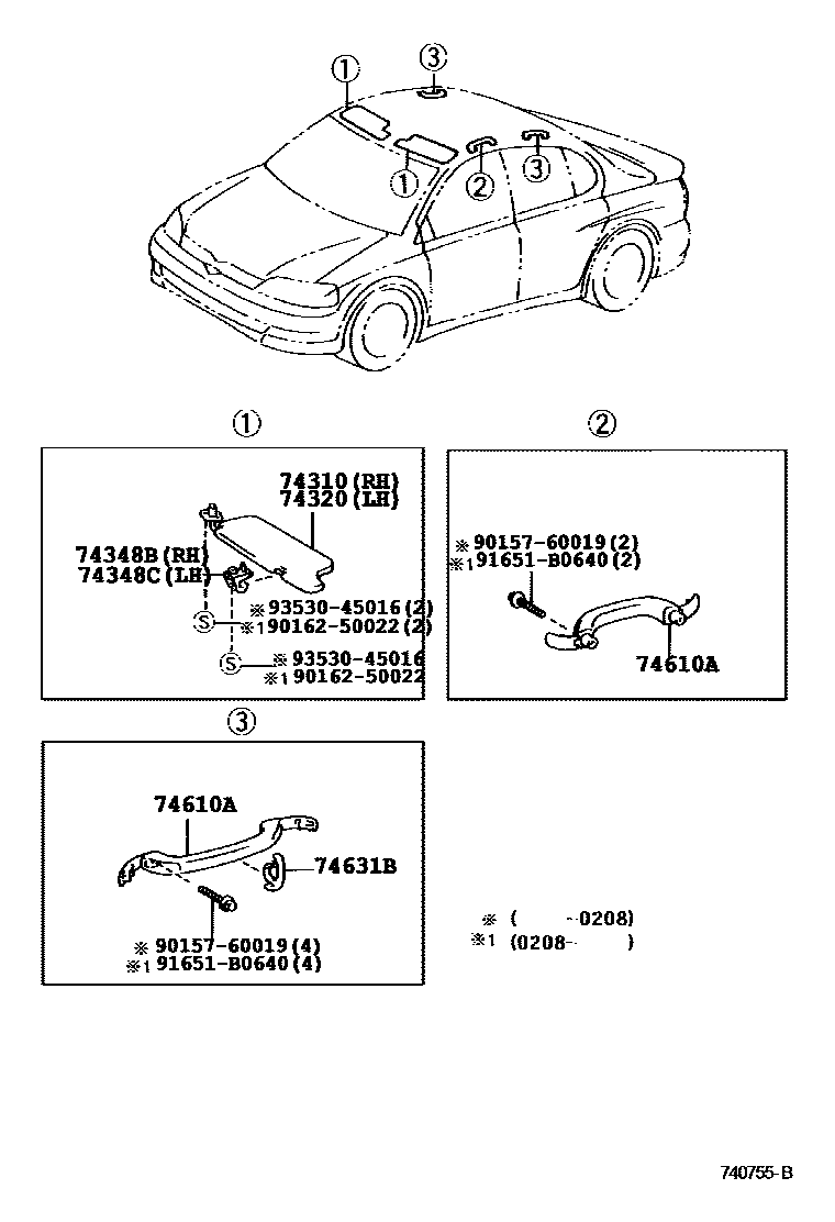 Toyota 90157-60019 Screw, CROSSRECESS P