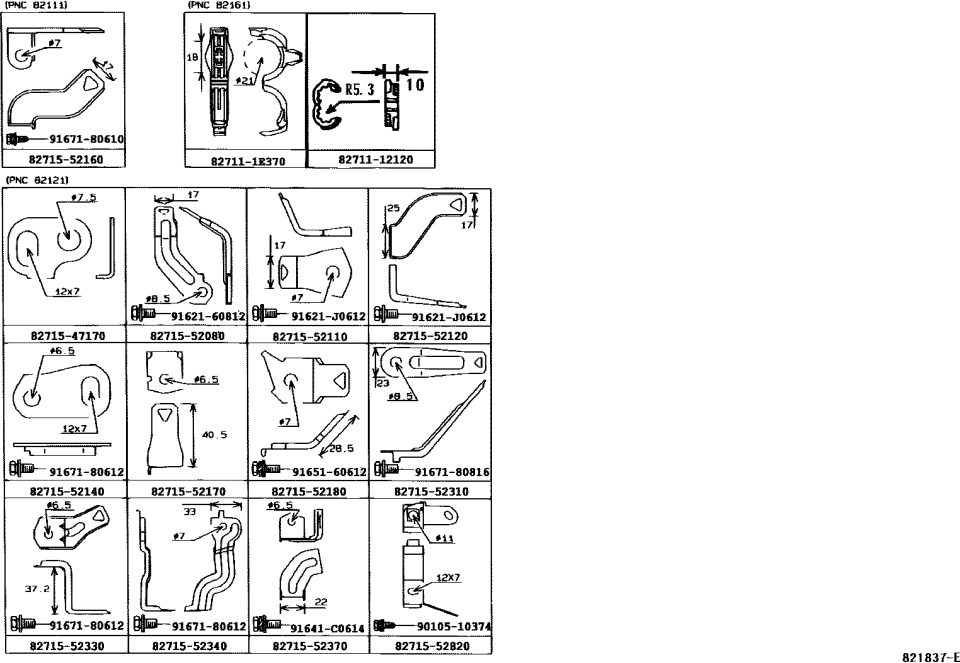 Toyota 90105-10374 Bolt, Washer Based H