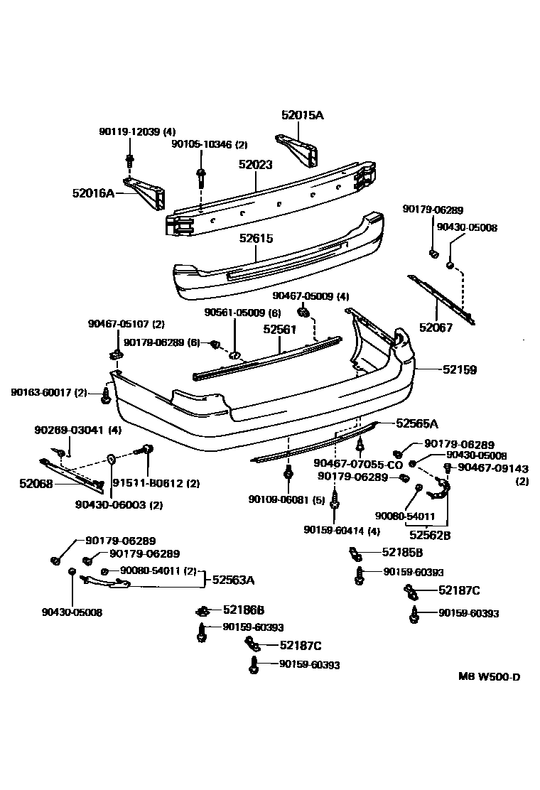 Toyota 90080-54011 Cushion
