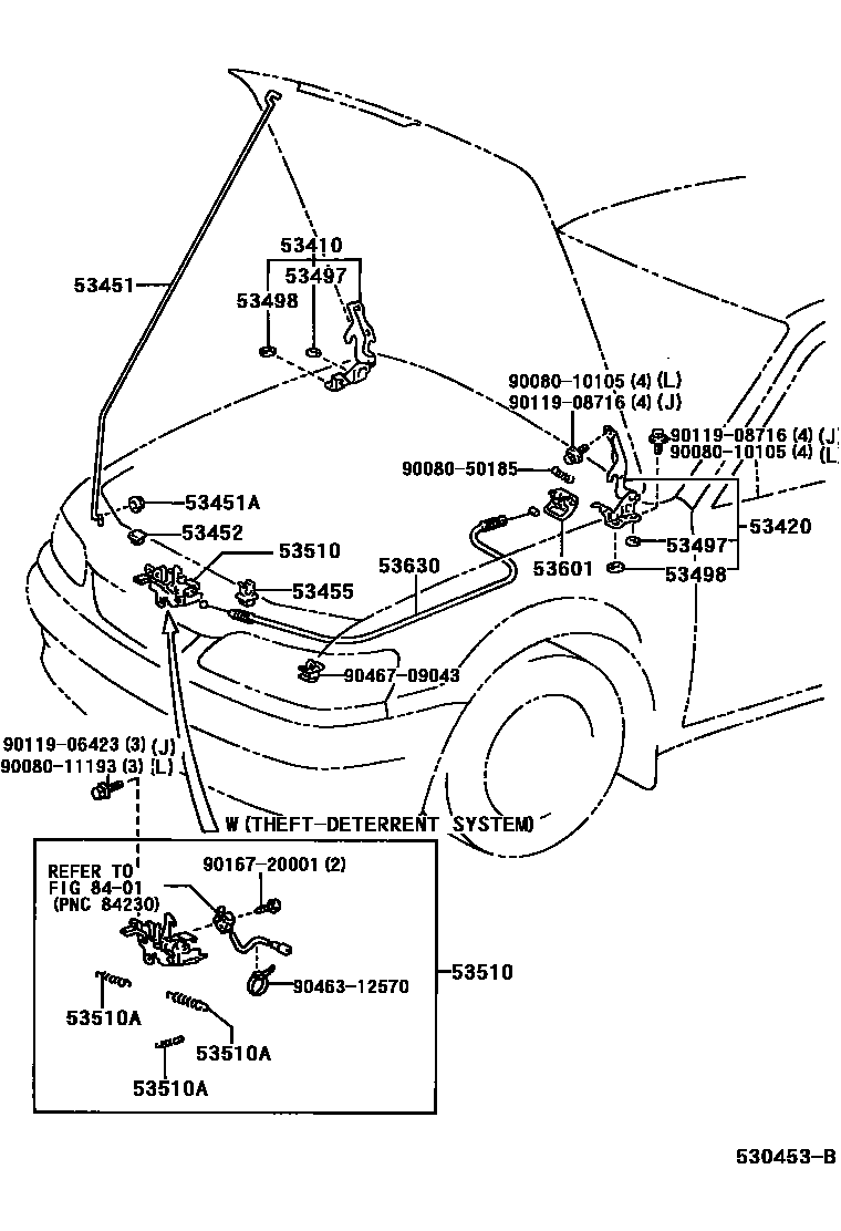 Toyota 90080-10105 Bolt