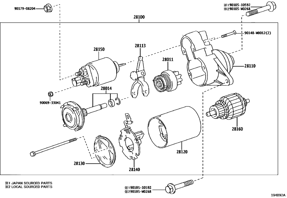 Toyota 90069-33041 Nut