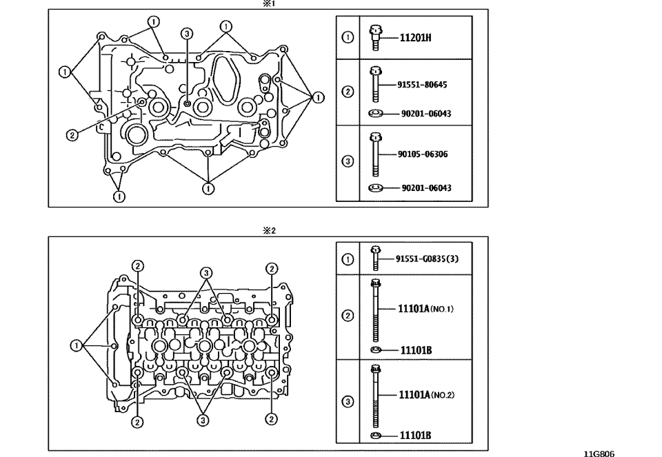 Toyota 90910-02209 BOLT