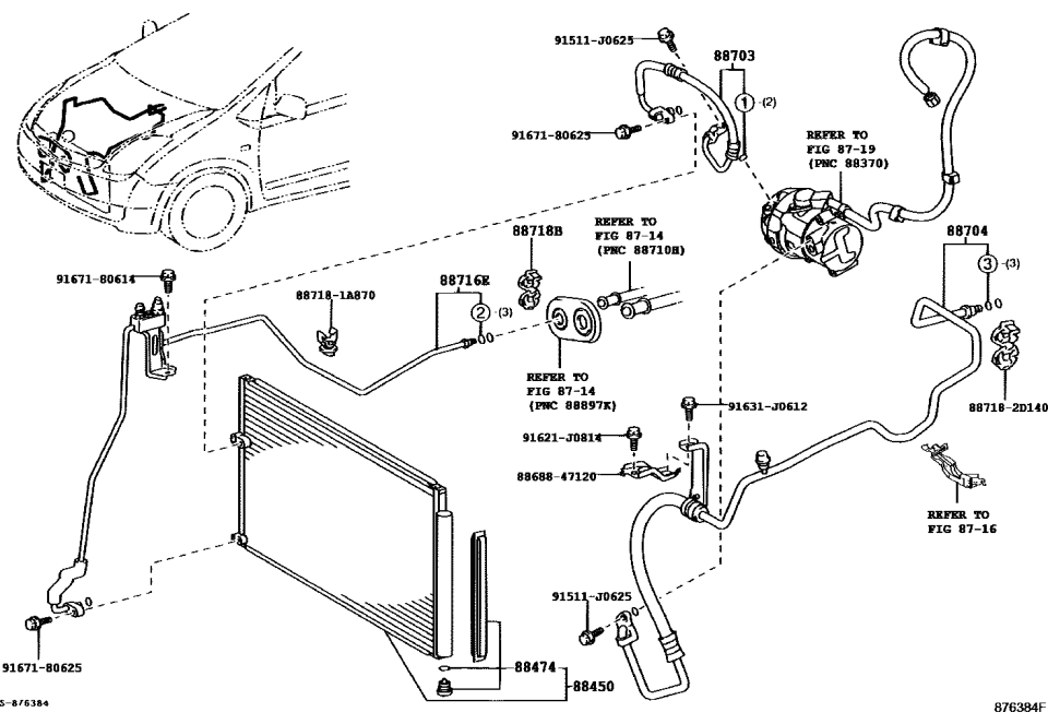 Toyota 88688-47120 Bracket, Cooler