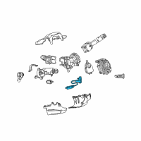 Genuine Chevrolet Camaro Theft Deterrent Module Assembly diagram