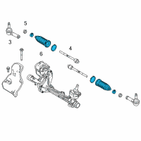 Genuine Ford Boot Kit diagram