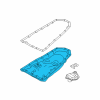 Genuine Ford Automatic Transmission Oil Pan diagram