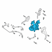 OEM 2021 Ford Escape Turbocharger Diagram - HX7Z-6K682-D