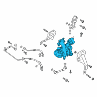 OEM Ford Escape Turbocharger Diagram - HX7Z-6K682-D