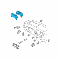 Genuine Ford Cluster Assembly diagram