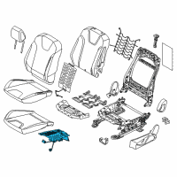 Genuine Ford Heating Element Assembly diagram