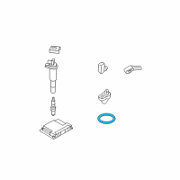 Genuine Toyota Camshaft Position Sensor O-Ring diagram
