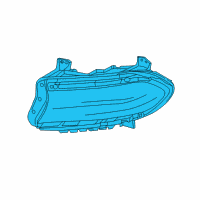 OEM 2019 Dodge Charger Headlamp Diagram - 68410312AD