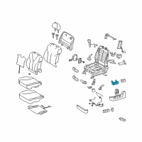 Genuine Toyota Adjust Switch diagram