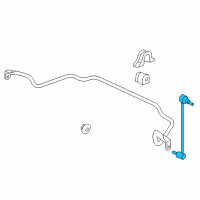 Genuine Link Assembly, Front Stabilizer diagram