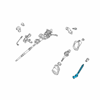 Genuine Toyota Intermed Shaft diagram