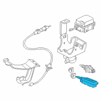 Genuine Toyota Brake Light Switches diagram