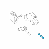 Genuine Toyota TPMS Sensor Repair Kit diagram