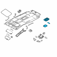 Genuine Room Lamp Assy diagram